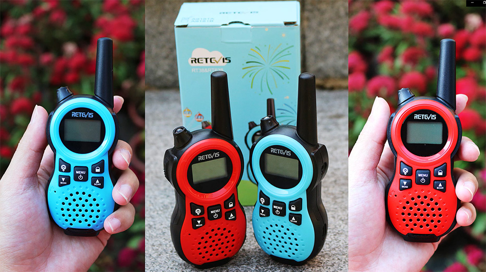 Retevis RT38-Best walkie talkie for kids biking in neighborhood